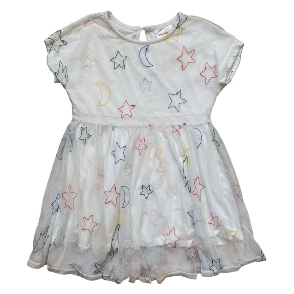 Hanna Andersson Celestial Star + Moon Tulle Dress | Fairytale Twirl - Picture 1 of 7